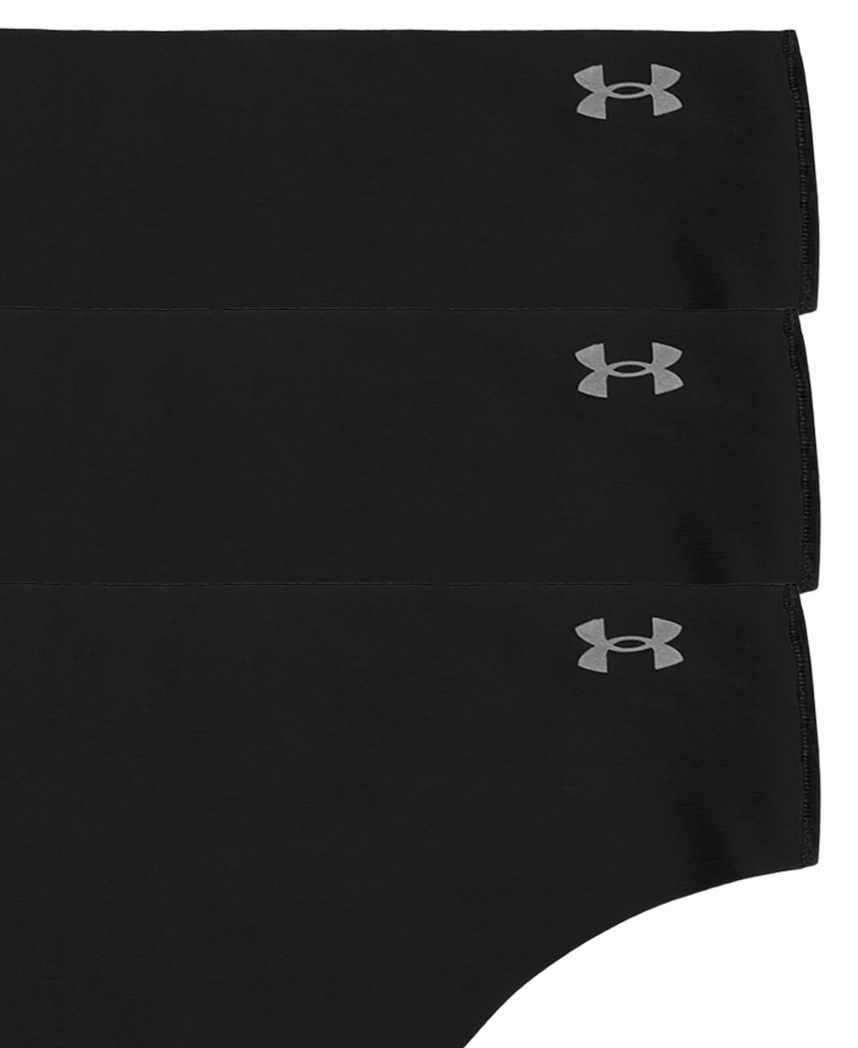 Under Armour Pack de 3 Tangas Invisibles Pure Stretch para Mujer – Sin Costuras, Ultraligero