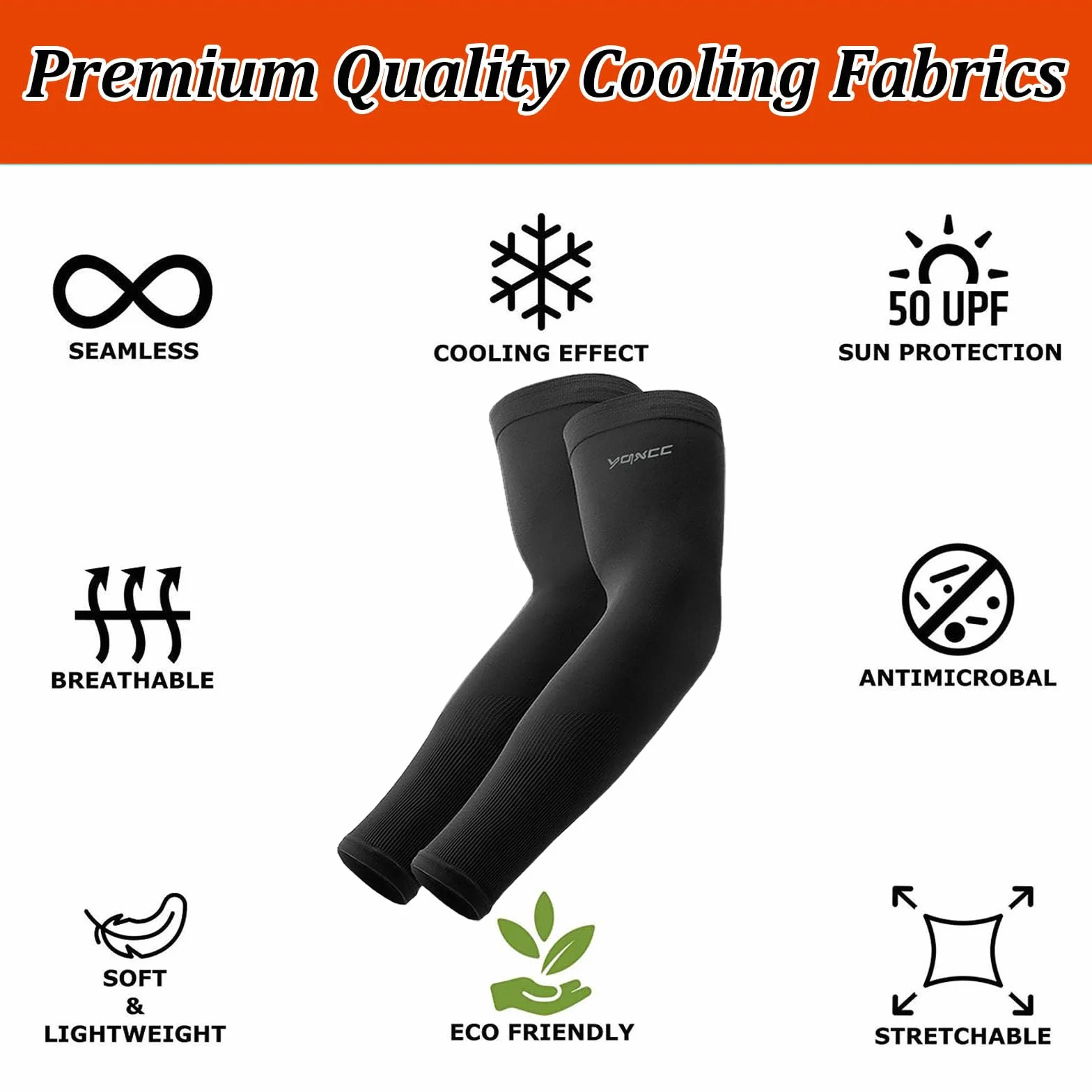 YQXCC 4 Pares Mangas del Brazo Protección UV - Cubierta de Tatuaje Mangas de Enfriamiento para Hombre Mujer Deportes Ciclismo Golf