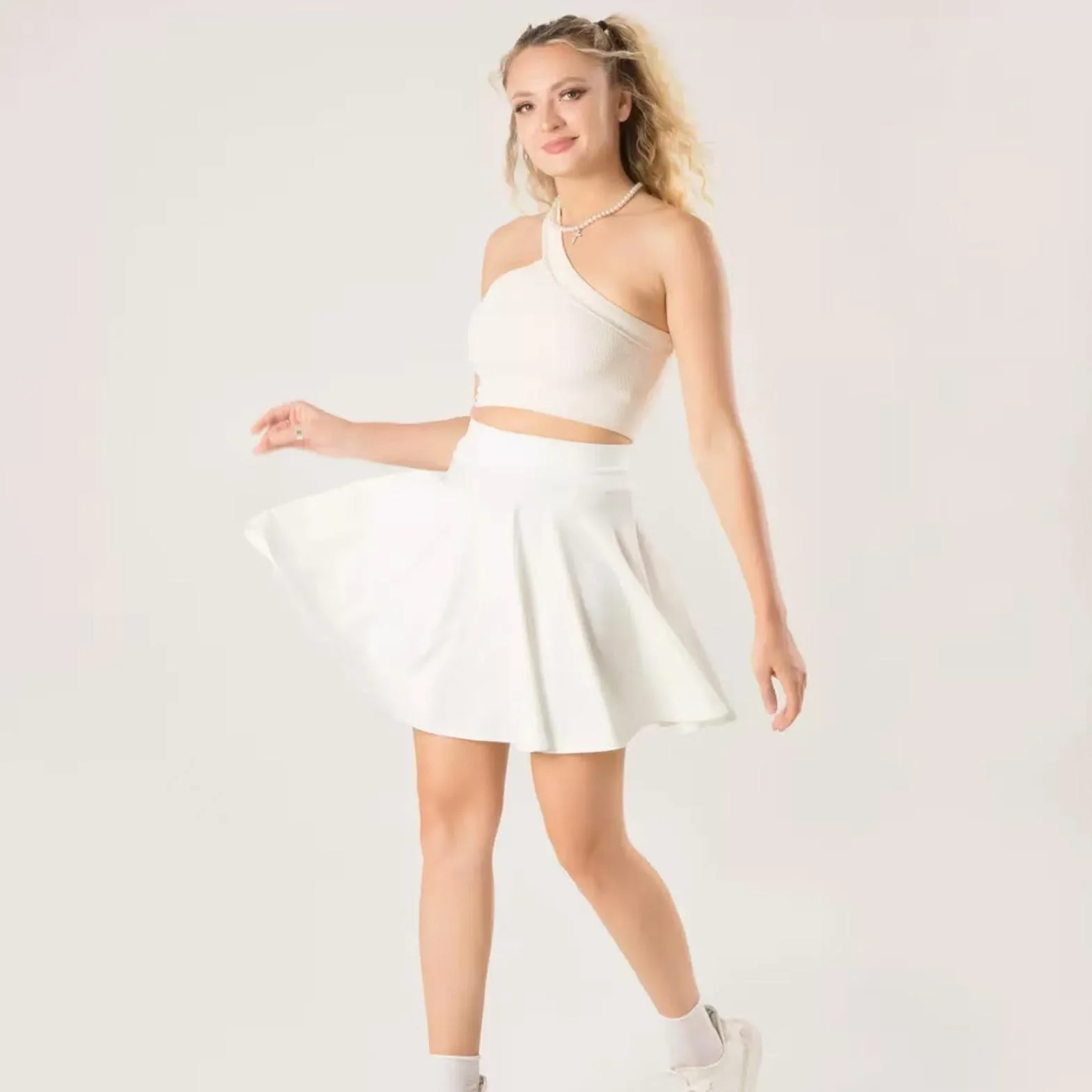 Mujeres Minirock Skater Falda Corta Carnaval Ballet Vestidos