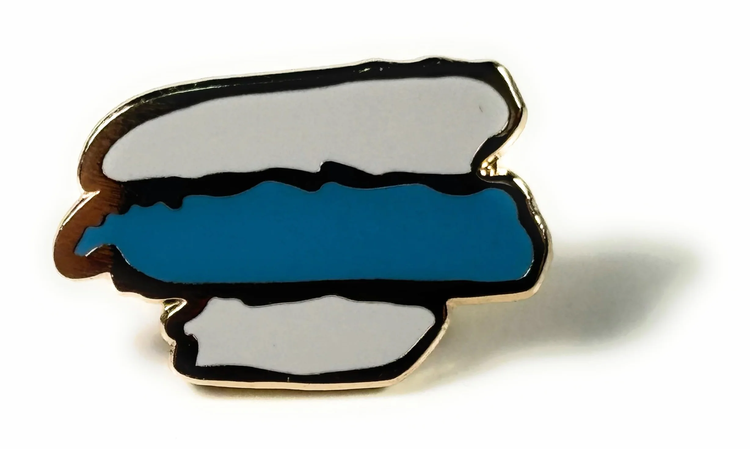 Mastac Pin de la Bandera de España y Comunidades Autónomas, Broche Esmaltado, Diseño Tricolor