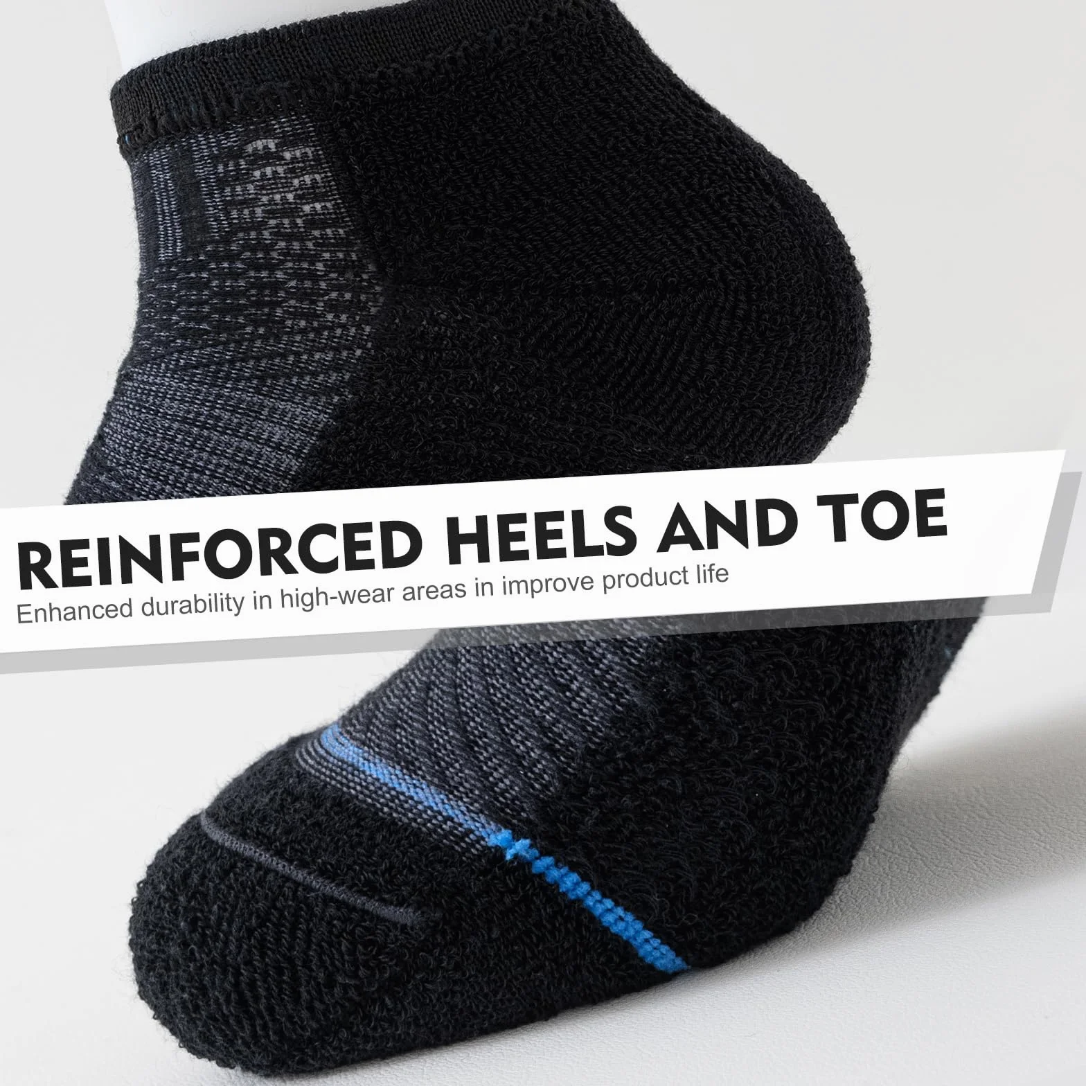 Calcetines Tobilleros 6 Pares Transpirables Cortos Deporte Antiampollas Running Algodon Hombre Mujer